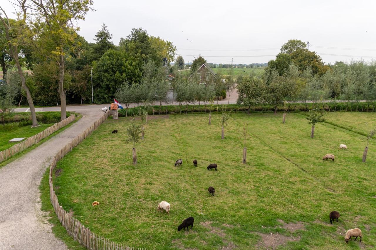 Vrijstaand Huisje, Dichtbij Kinderdijk Oud-Alblas المظهر الخارجي الصورة